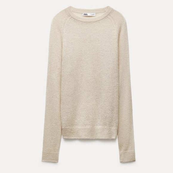 ROUND NECK KNIT SWEATER WITH RAGLAN SLEEVES - Picture 2 of 5